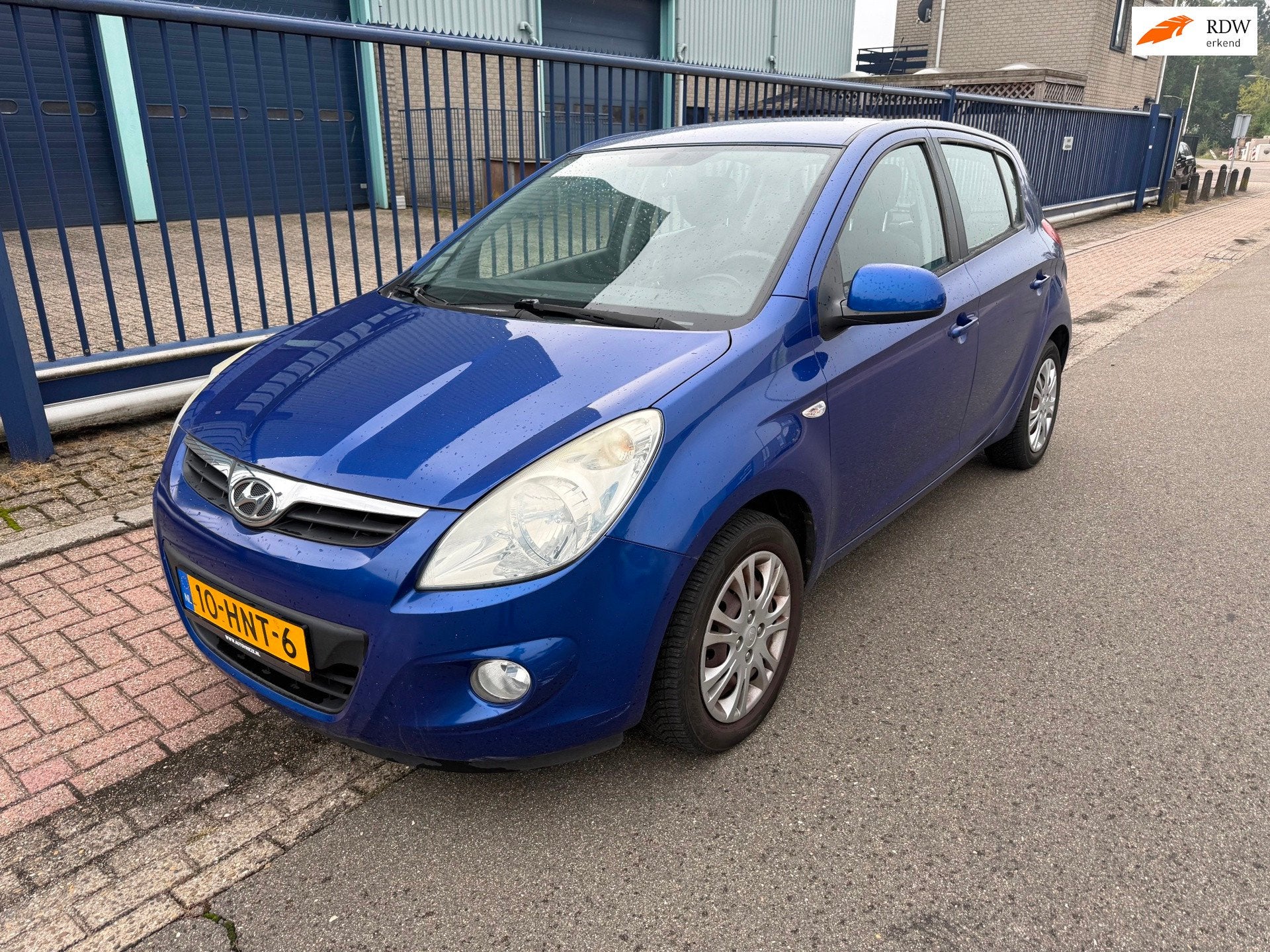 Hyundai I20 1.2i *161.538 KM*AIRCO*CV*5-DRS*INRUIL AANBIEDIN, Auto's, Gebruikt, 31 €/maand, 4 cilinders, Blauw