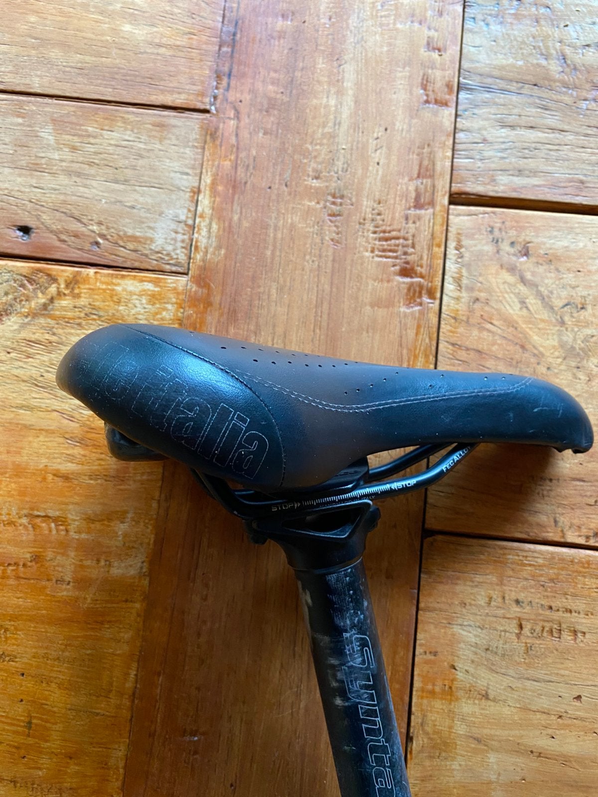 Stella Italia Lady Gel Flow ATB fietszadel, Gebruikt, Kunststof, Ophalen of Verzenden, Zadel