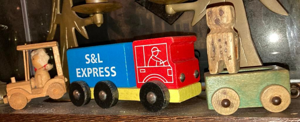 Speelgoed door de jaren heen, autootjes busjes takels, Ophalen of Verzenden, Gebruikt, Jongen of Meisje