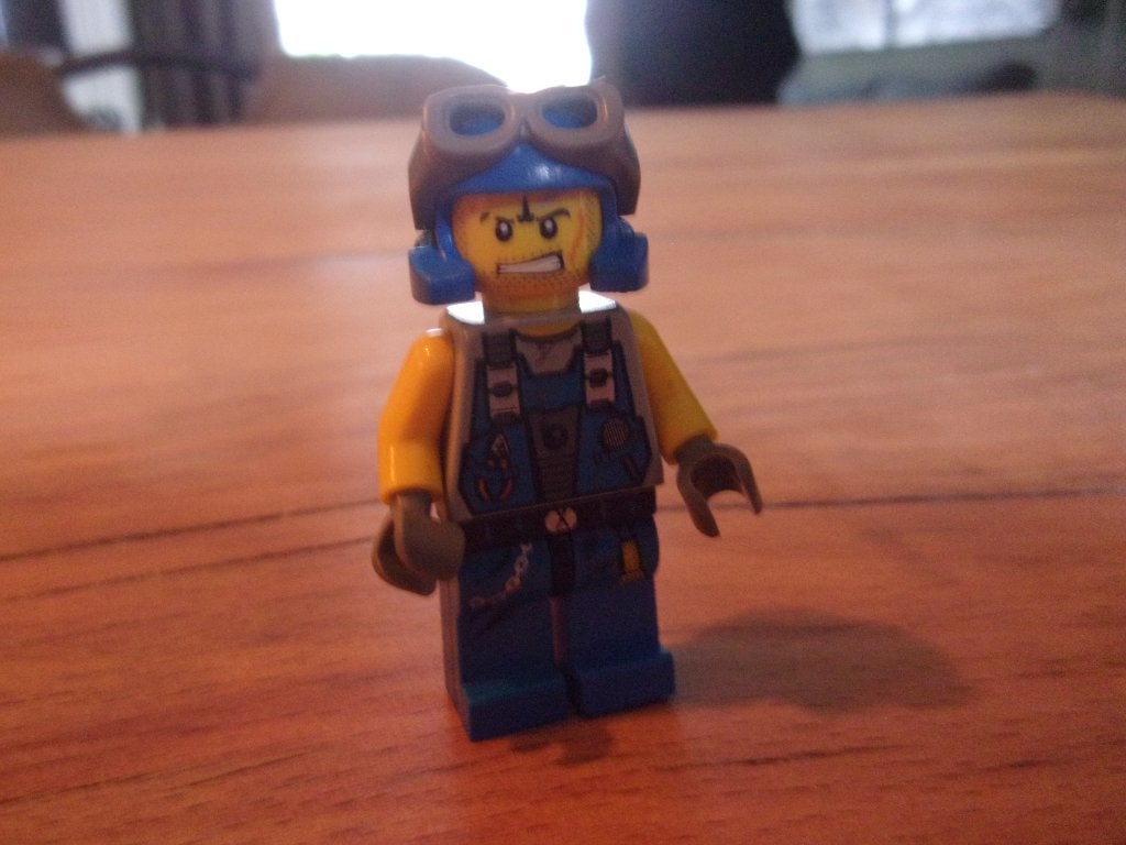 Lego Power Miners minifiguur Rex, Goggles pm 022, Gebruikt, Overige thema's, Lego, Ophalen of Verzenden