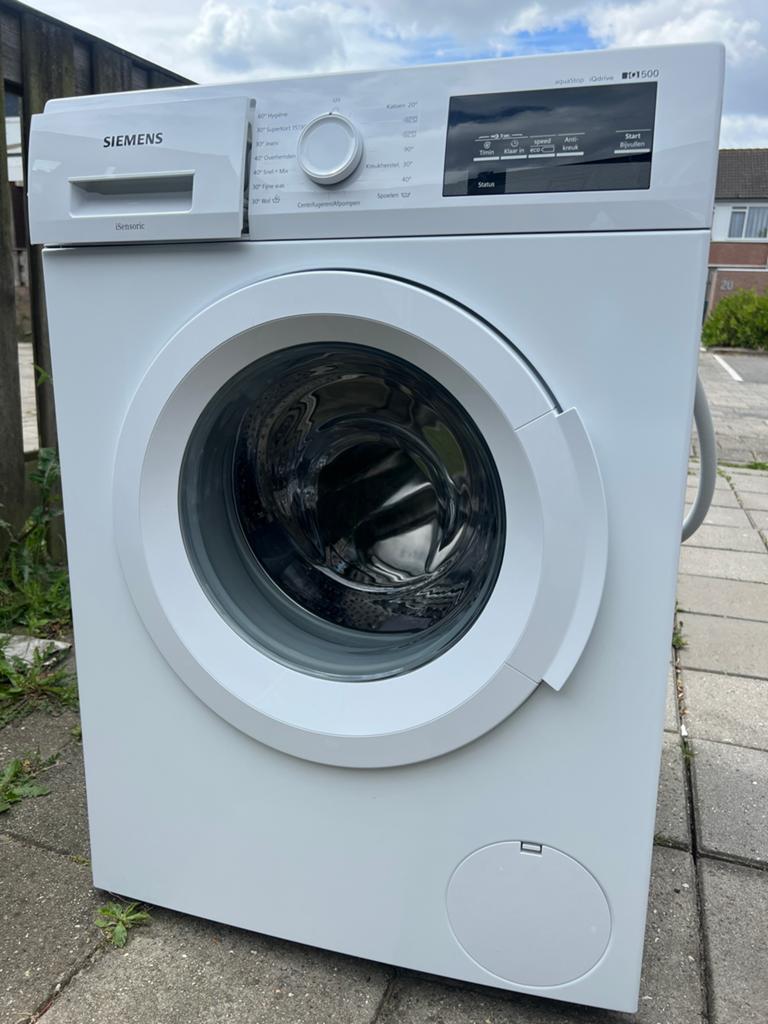 Siemens wasmachine 7kg, Witgoed en Apparatuur, Wasmachines, Ophalen, Zo goed als nieuw, Voorlader, 85 tot 90 cm