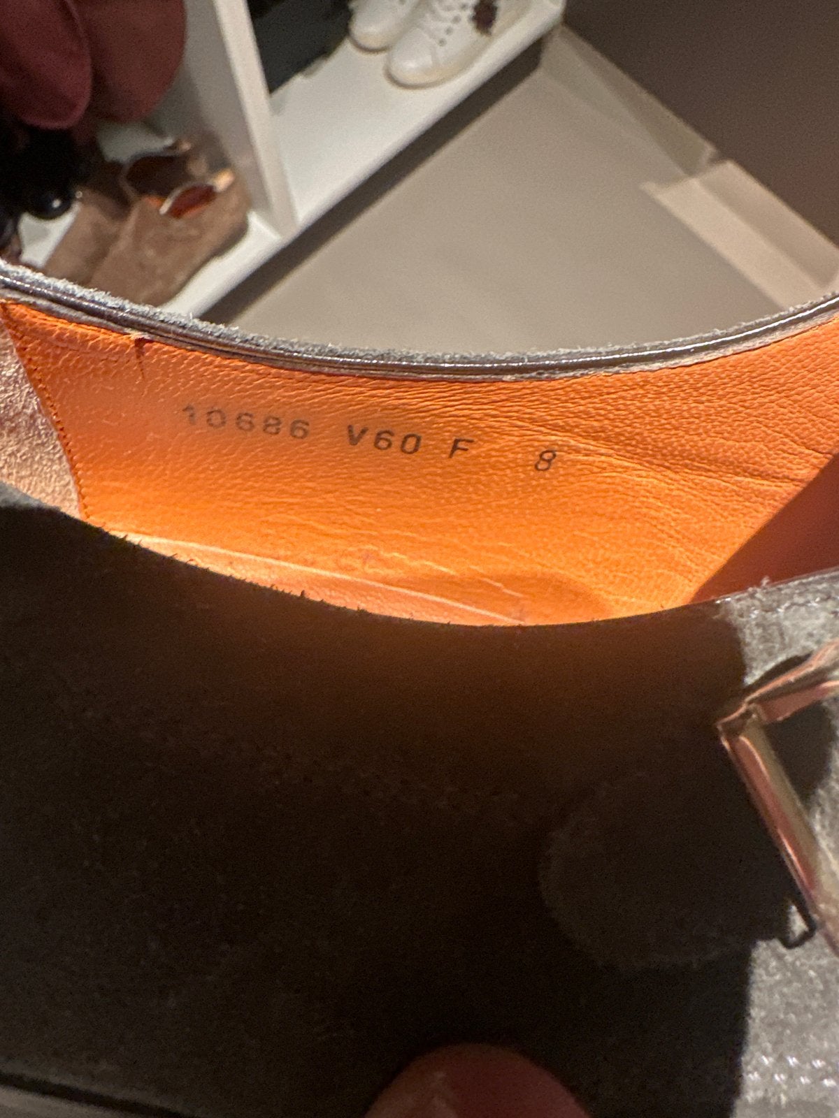 Foto 4 van Santoni olijfgroene gespschoenen maat 8 - Topconditie