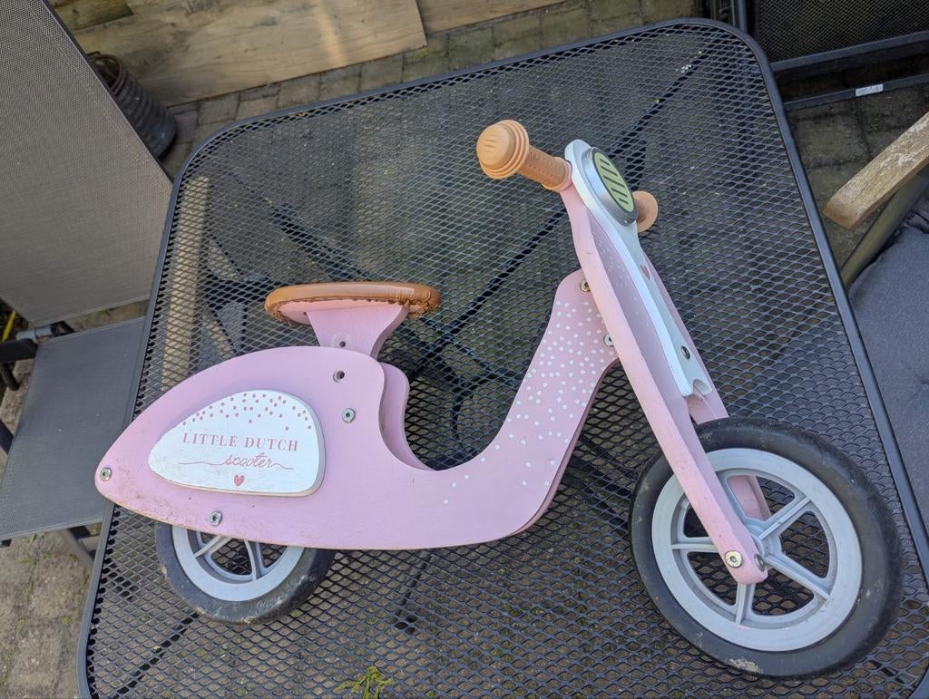 Little Dutch loopscooter roze, Ophalen, Gebruikt, Loopfiets