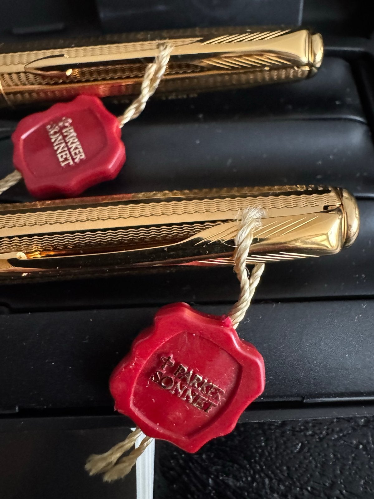 Parker Sonnet Pennenset - Balpen & Vulpotlood (goldplated), Sonnet parker, Pennenset, Sonnet, Nieuw