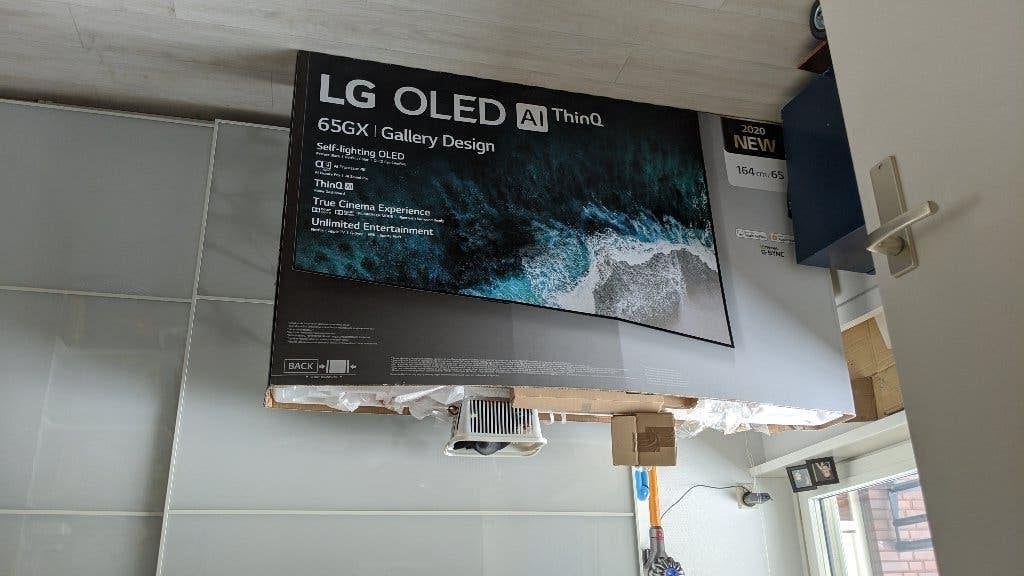 En oled tv 65 ich g serie, Ophalen, Zo goed als nieuw, 4k (UHD), 60 tot 80 cm