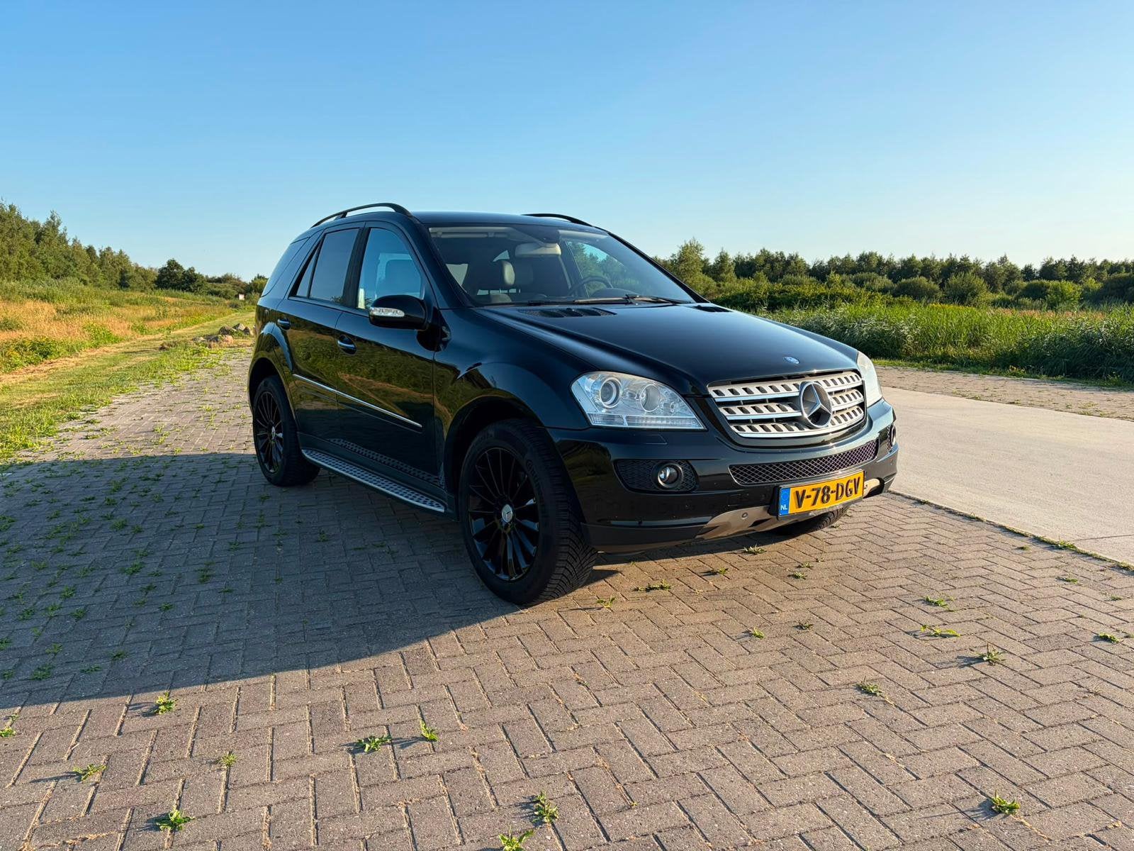 Mercedes Benz ML280CDI / grijs kenteken / Marge!, Auto's, Automaat, 3500 kg, 190 pk, Diesel