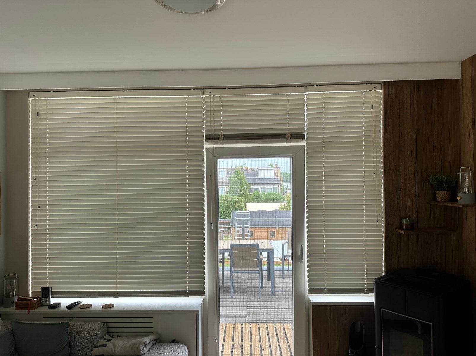 Luxaflex jaloezien, Ophalen, Jaloezie, Gebruikt, Metaal