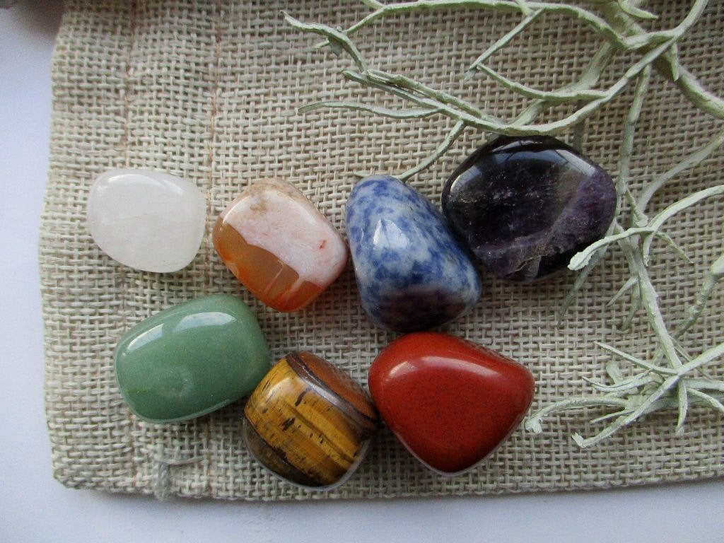 Tachyon Archion® energie - edelsteen chakra set, Ophalen of Verzenden
