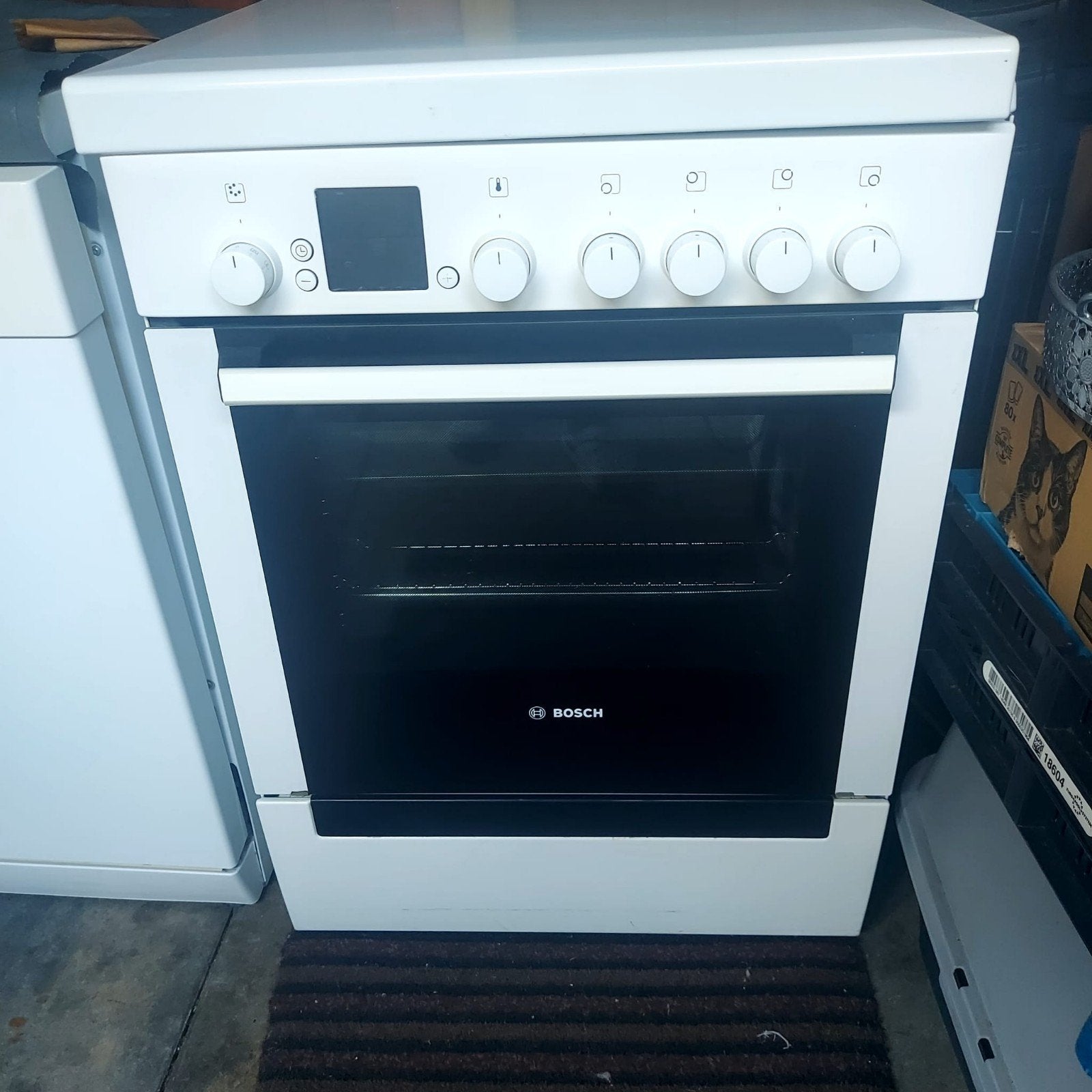 Bosch gasfornuis, Ophalen, 4 kookzones, Energieklasse A of zuiniger, Gas