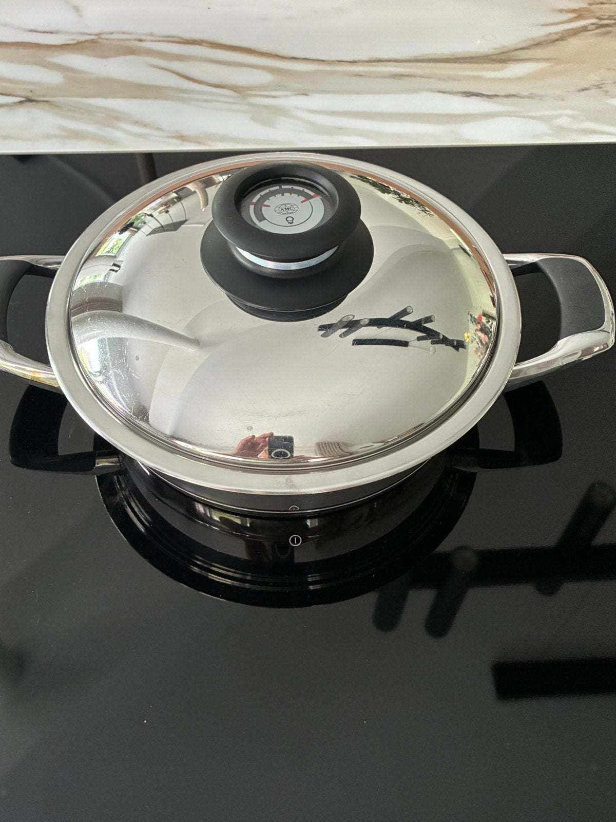 AMC pan 24 cm 2,5 liter softline, Huis en Inrichting, Keuken | Potten en Pannen, Met handvatten, Pannenset, Ophalen of Verzenden