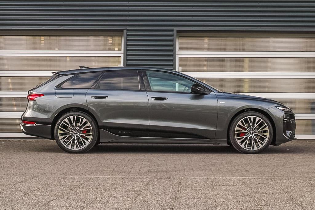 Audi A6 Avant e-tron 286pk S Edition 83 kWh | Trekhaak Wegkl, Auto's, Audi, Automaat, 12 maanden, Achterwielaandrijving, Zwart