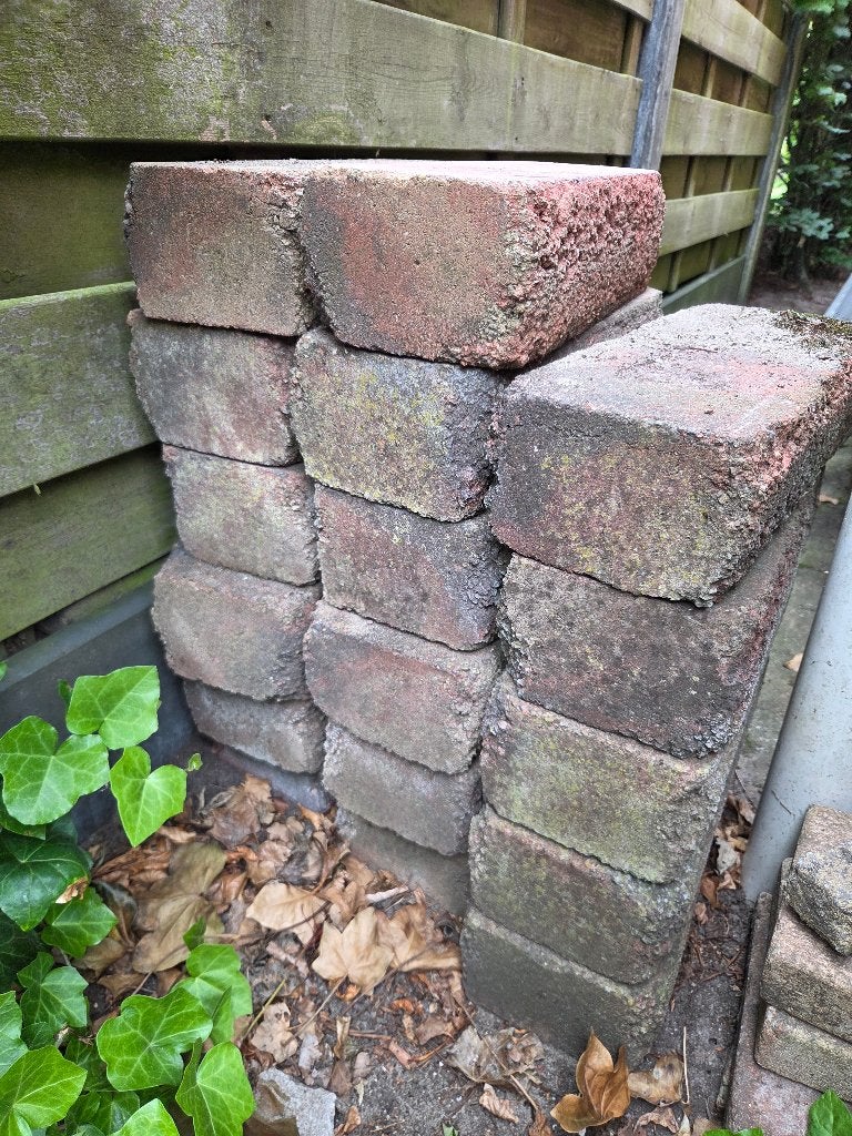 Stenen, Ophalen, Gebruikt, Klinkers, Minder dan 5 m²