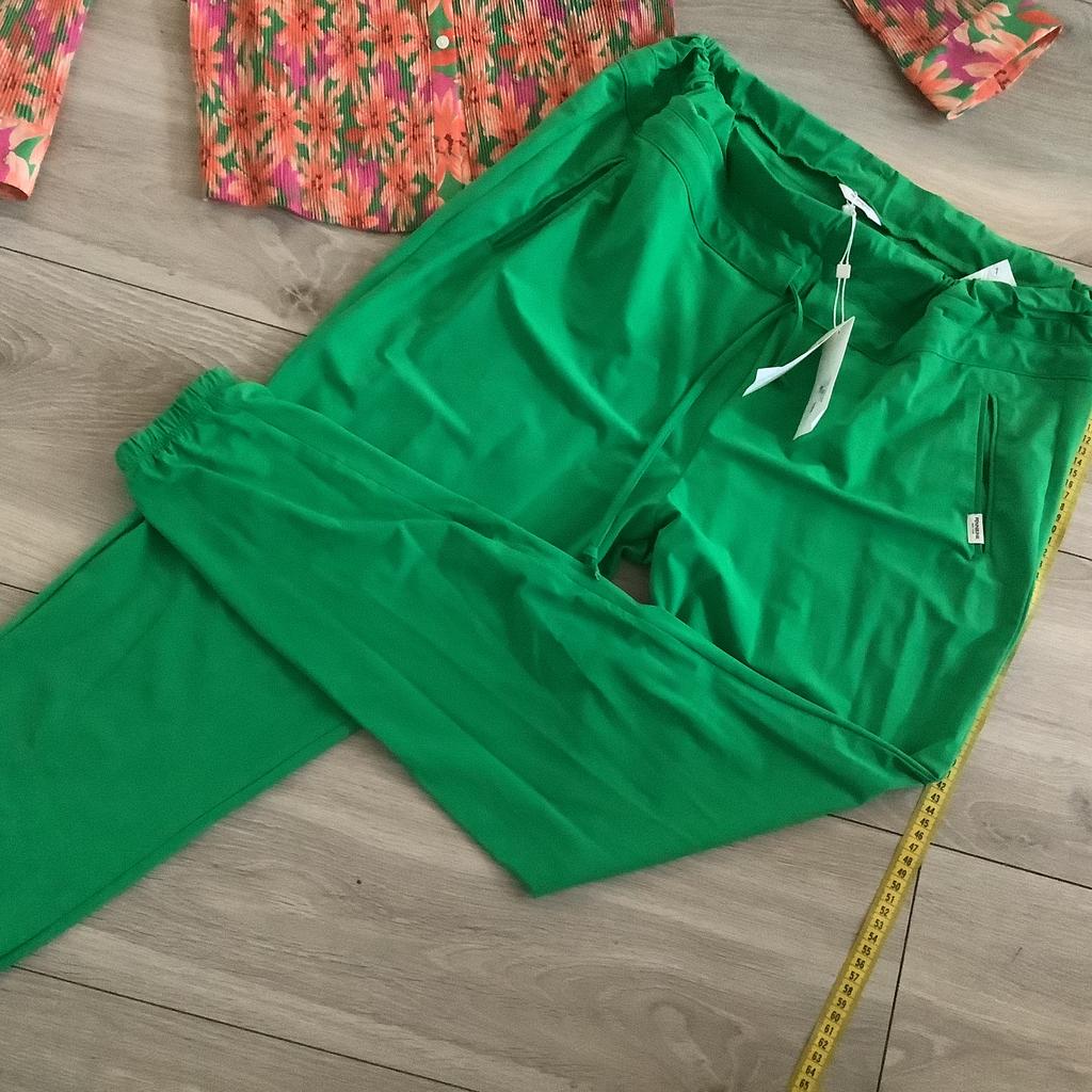 Nieuwe Penn&ink travelstof broek 42 en Leo &ugo blouse, Ophalen of Verzenden, Zo goed als nieuw, Maat 42/44 (L), Lang