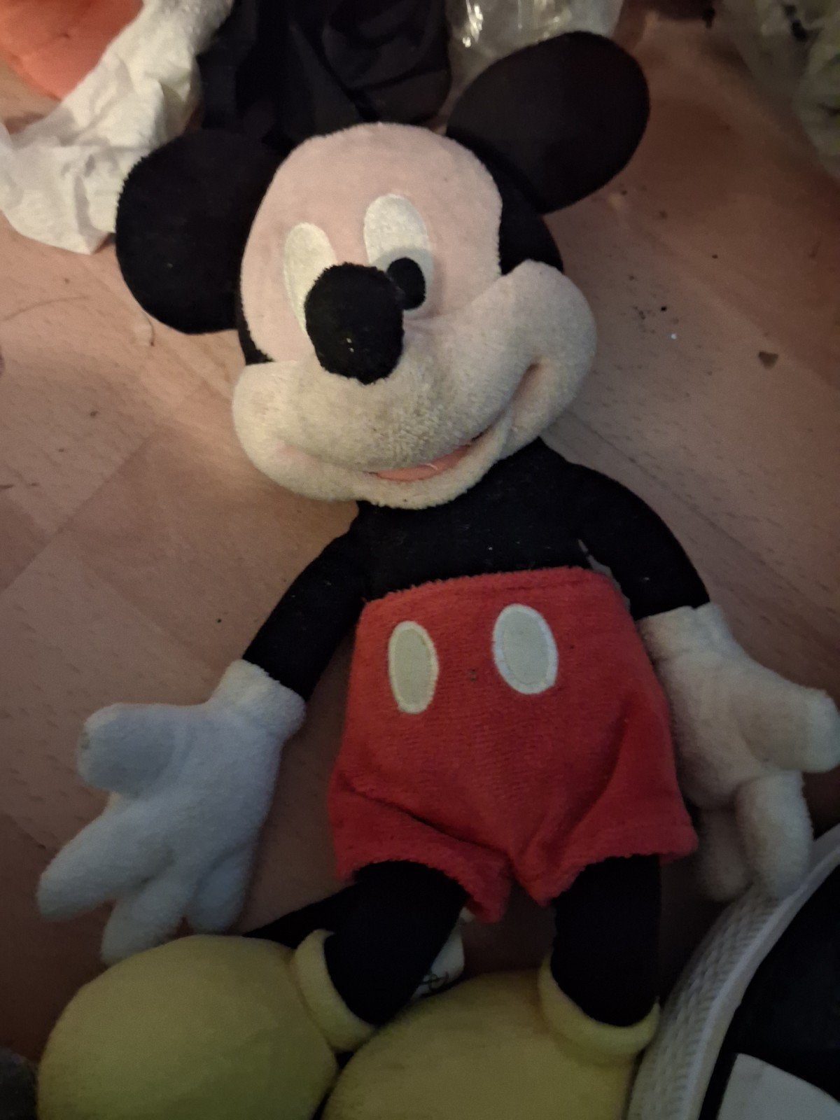 Mickey Mouse Knuffel - Disney Pluche Speelgoed, Kinderen en Baby's, Speelgoed | Knuffels en Pluche, Disney, Overige typen, Zwart