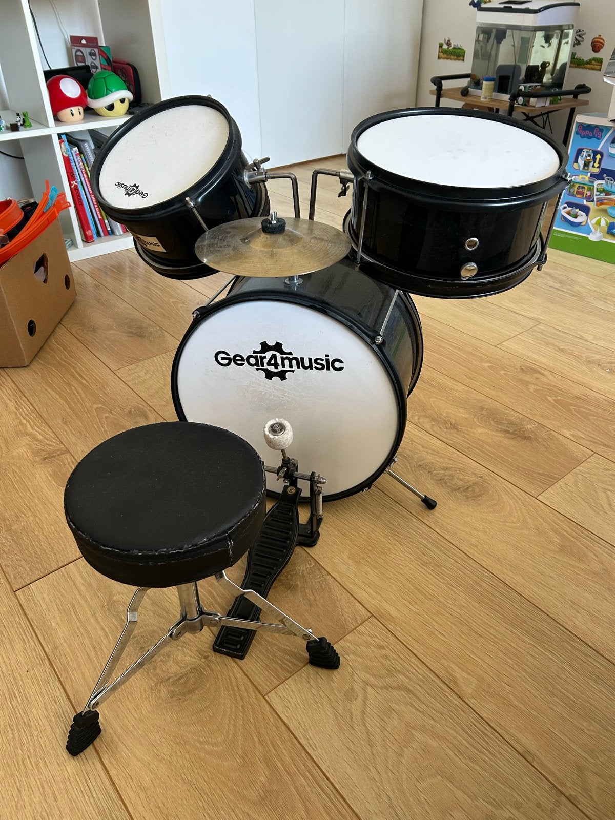 Gear4Music drumstel voor kinderen, Ophalen, Gebruikt, Overige merken