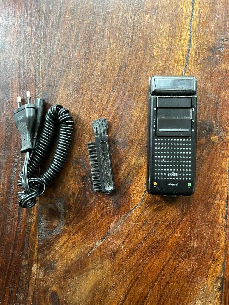 Oplaadbaar Braun scheerapparaat ~ Flex Control 5585., Ophalen of Verzenden, Gebruikt, Scheren en Epileren