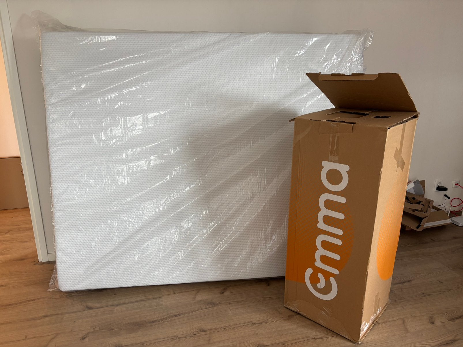 Gloednieuw Emma matras 160 x 200, Huis en Inrichting, Slaapkamer | Matrassen en Bedbodems, Ophalen, Zo goed als nieuw, Tweepersoons