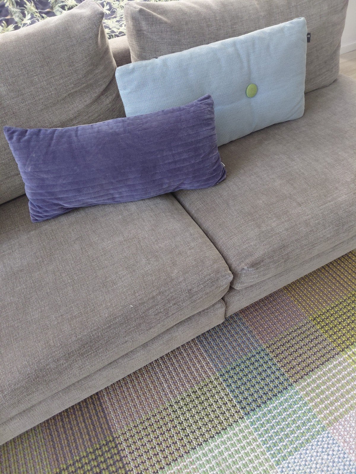 Donkerblauw velours kussen Sissy Boy Homeland, Blauw, Ophalen of Verzenden, Zo goed als nieuw, Sierkussen