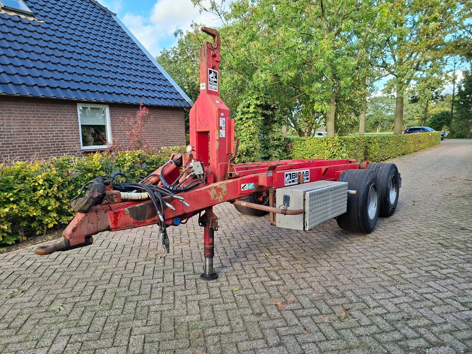 Bigab 10-14 10-14 haakarm kipper Bladgeveerd (bj 2009), Overige, Overige typen