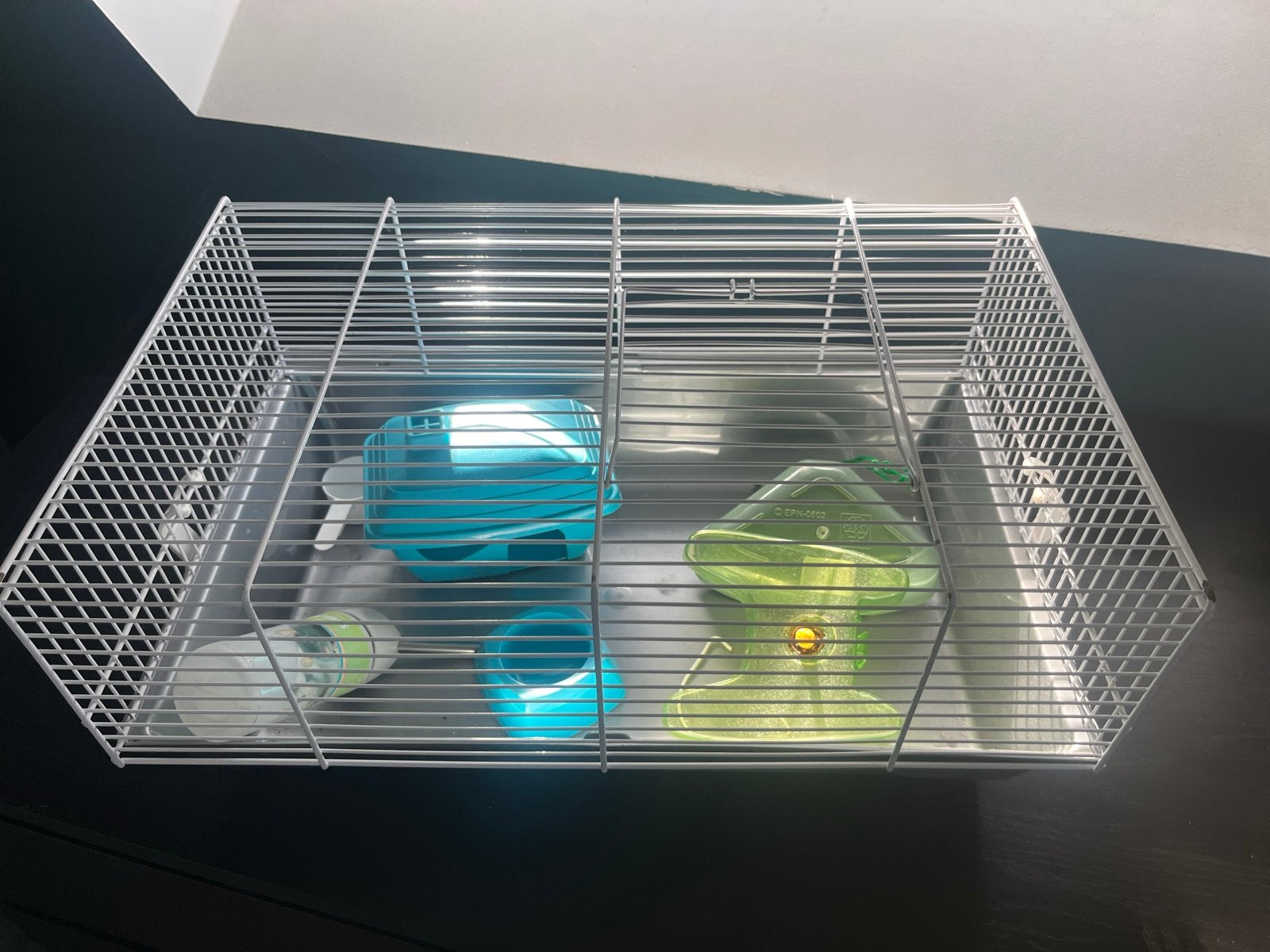 Hamsterkooi met toebehoren zo goed als nieuw, Ophalen of Verzenden, Zo goed als nieuw