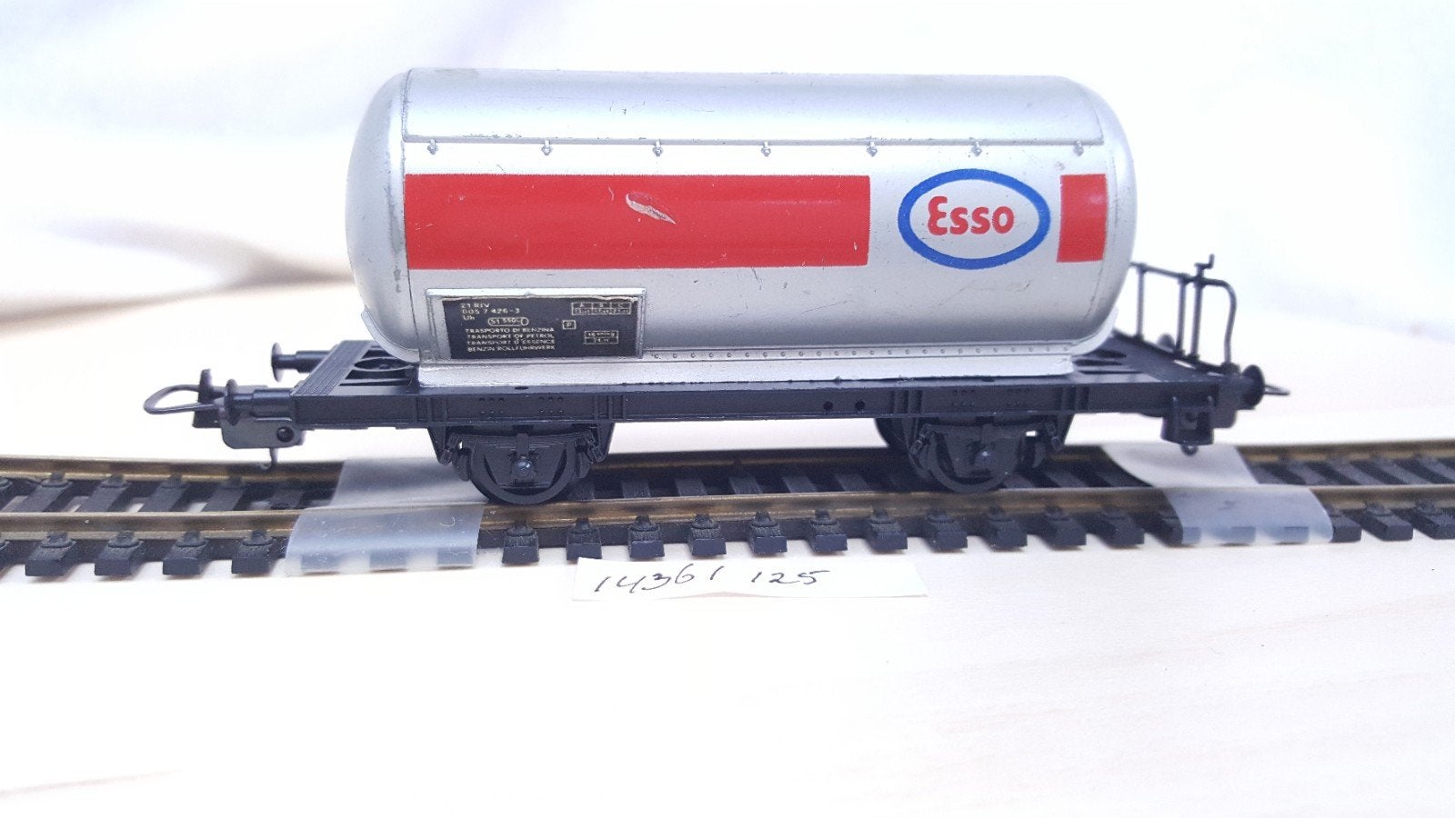 Lima H0 2711 FS Esso ketelwagen 1975, Hobby en Vrije tijd, Modeltreinen | H0, Gebruikt, Gelijkstroom, Wagon, Ophalen of Verzenden