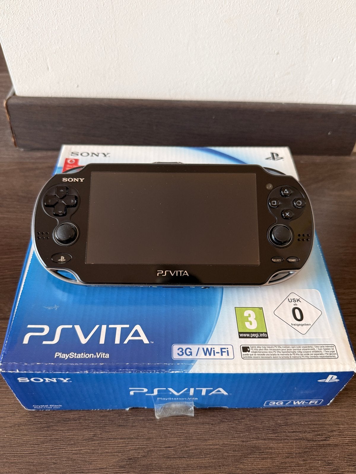 Sony PlayStation Vita (PS Vita) 3G/Wi-Fi - Zwart, Ophalen, Zo goed als nieuw, Zwart