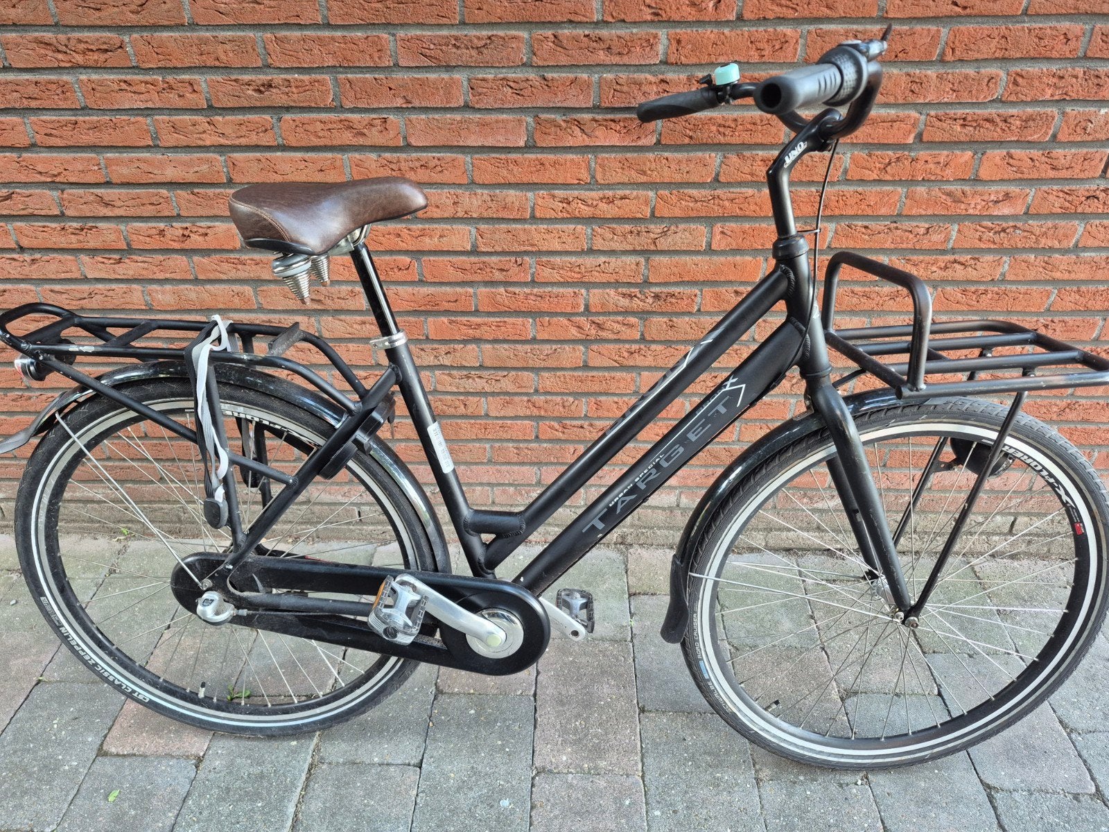Transport Dames Fiets 28", Fietsen en Brommers, Fietsen | Dames | Damesfietsen, Terugtraprem, Gebruikt, Versnellingen, 50 tot 53 cm