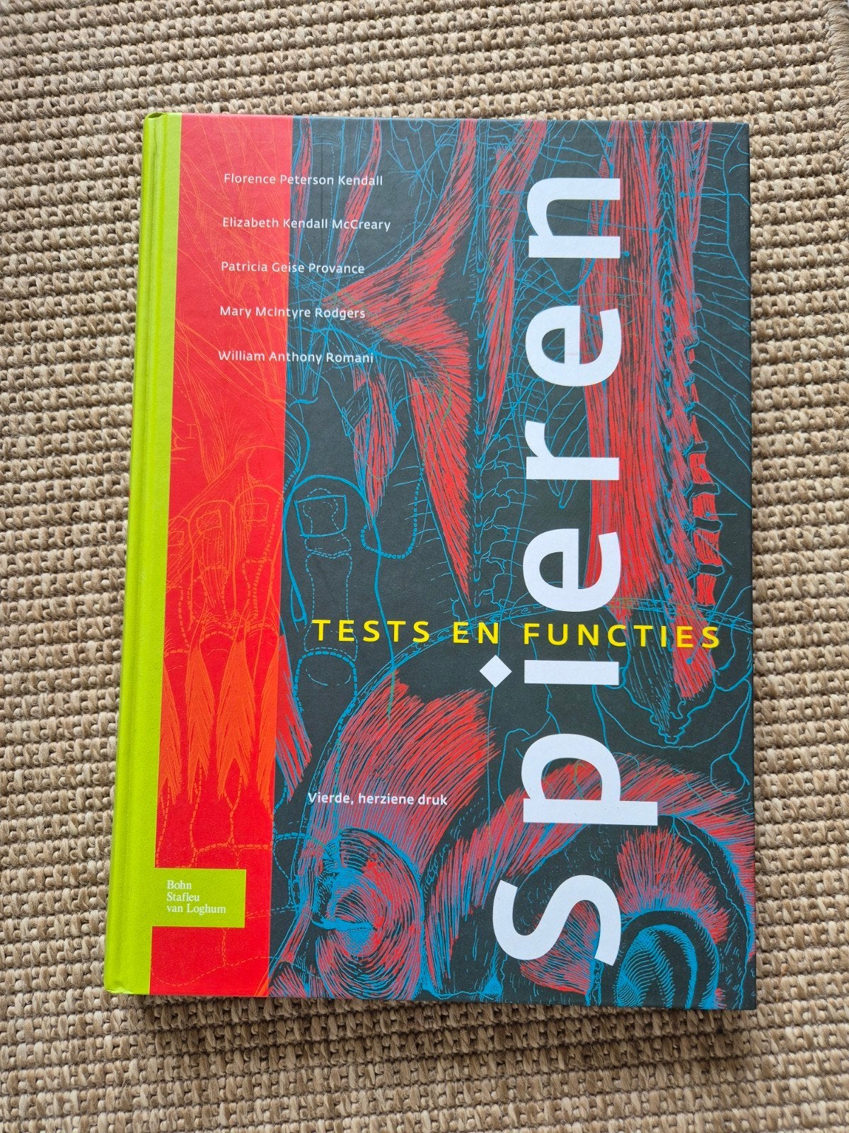 Spieren: Tests en Functies - Kendall's Musculatuur, Boeken, Studieboeken en Cursussen, Florence Peterson Kendall, Zo goed als nieuw