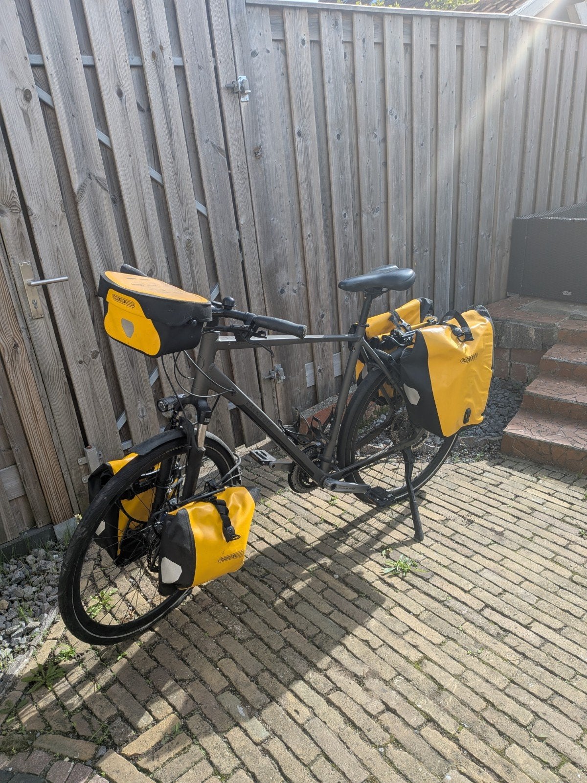 Tourfiets Kalkhoff Endeavor 30 met Ortlieb tassen - Perfect, Ophalen of Verzenden, Gebruikt, Kalkhoff