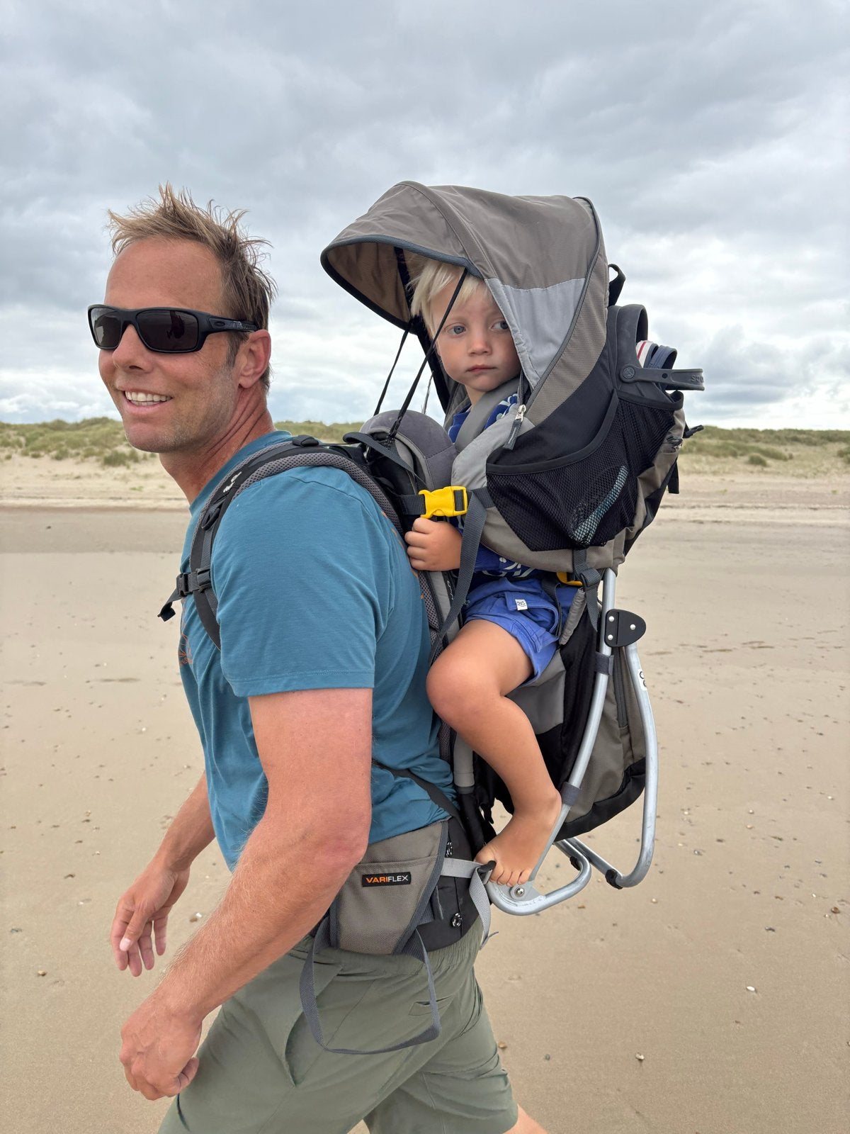 Deuter Kid Comfort 2 Draagzak - Ideaal voor wandelingen, Gebruikt, Rug, Draagzak, Ophalen