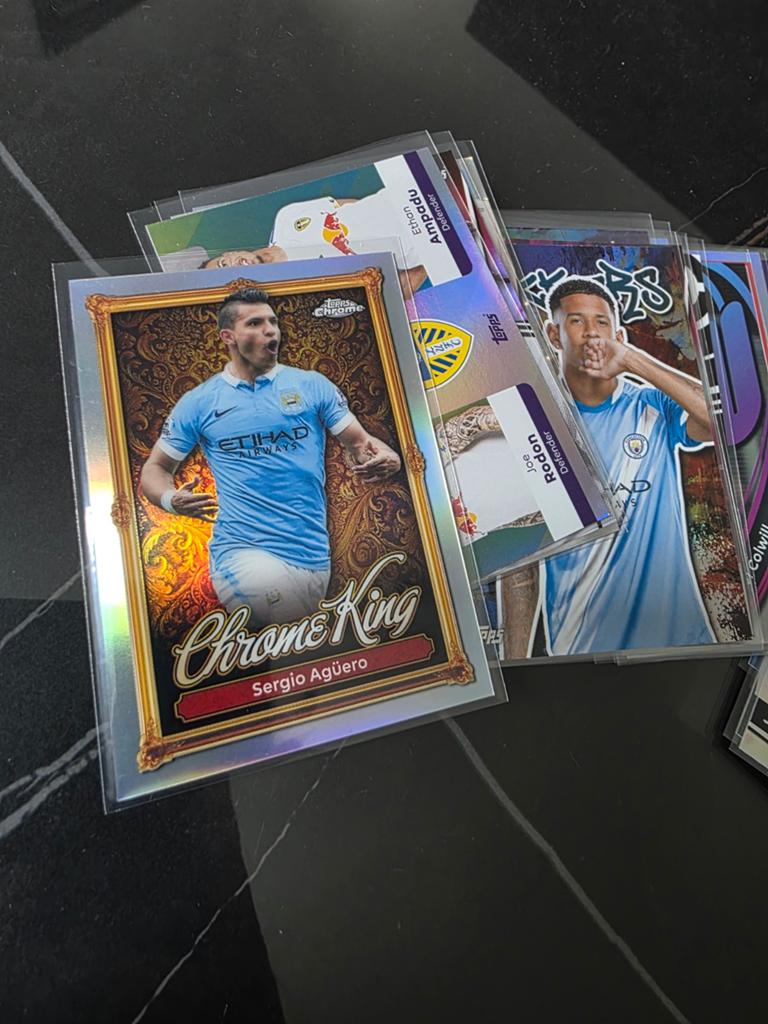 Glimmende topps kaarten, Ophalen of Verzenden, Buitenlandse clubs, Spelerskaart