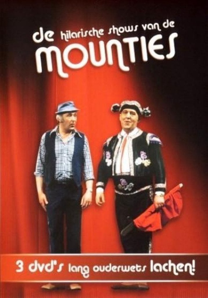 Mounties De 3XDVD, Cd's en Dvd's, Dvd's | Cabaret en Sketches, Stand-up of Theatershow, Overige artiesten, Verzenden, Alle leeftijden