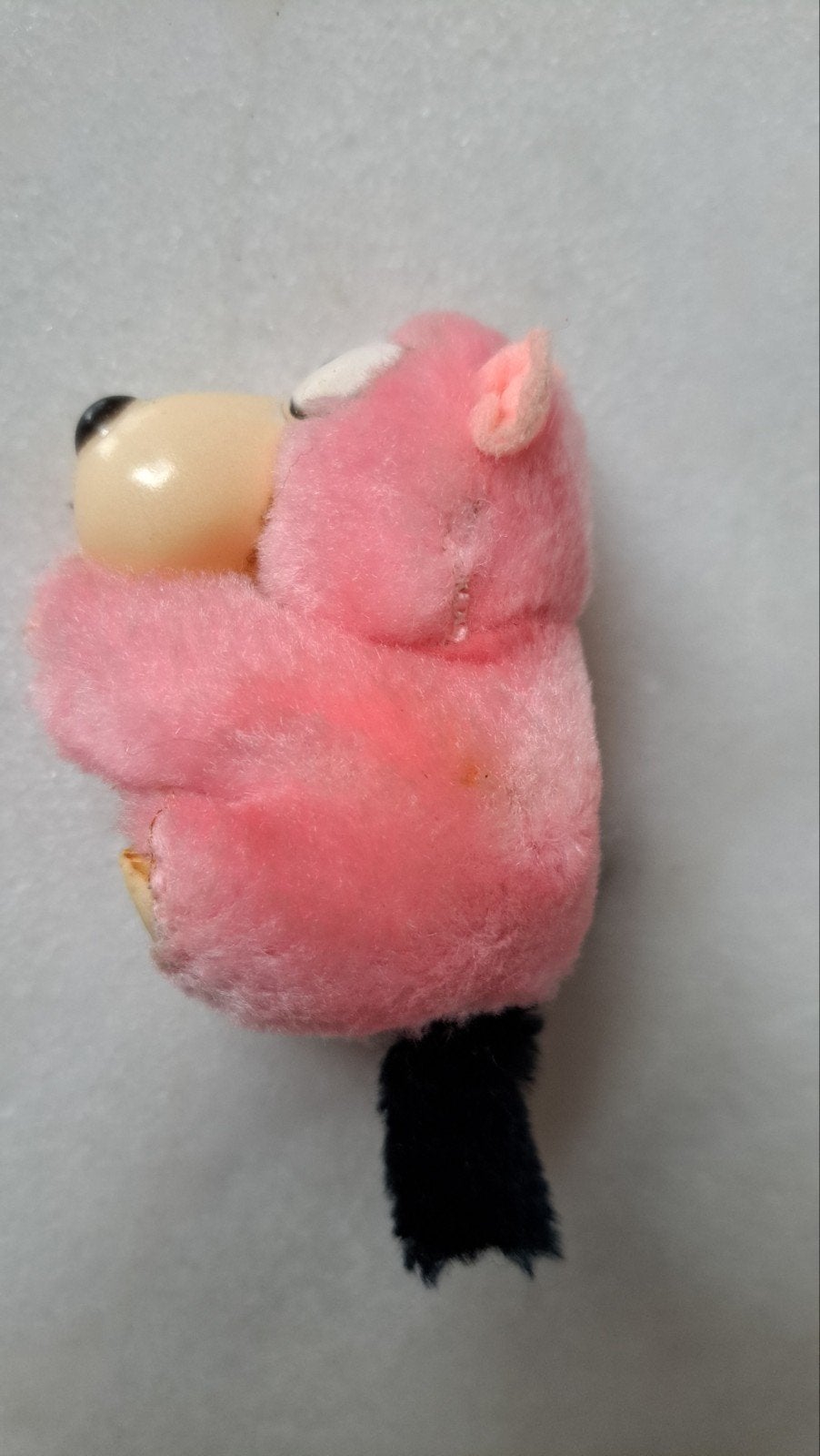 Vintage knijppoppetje/knijpbeest Pink Panther 2, Ophalen of Verzenden, Meisje