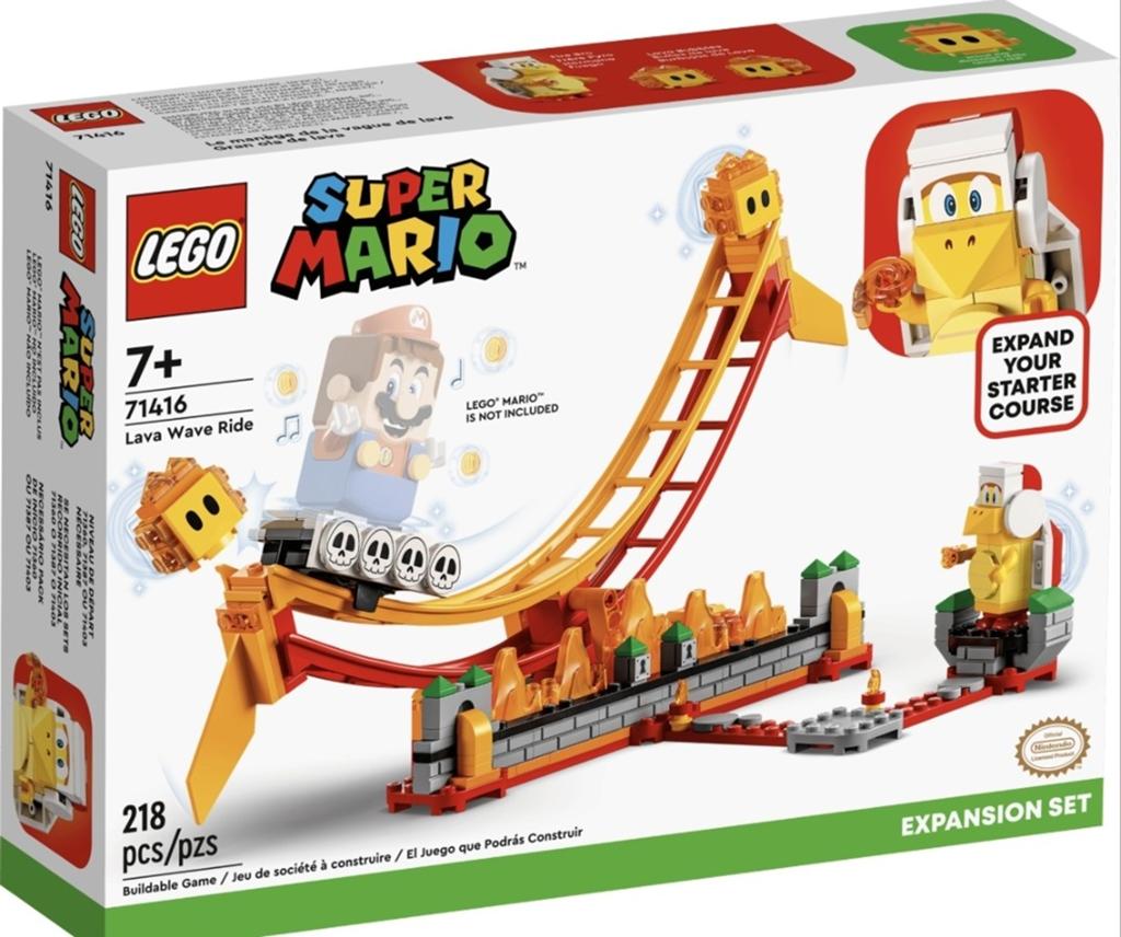 Lego Super Mario 71416 Lava Wave Ride, Lego, Nieuw, Ophalen of Verzenden, Ongeopend/sealed