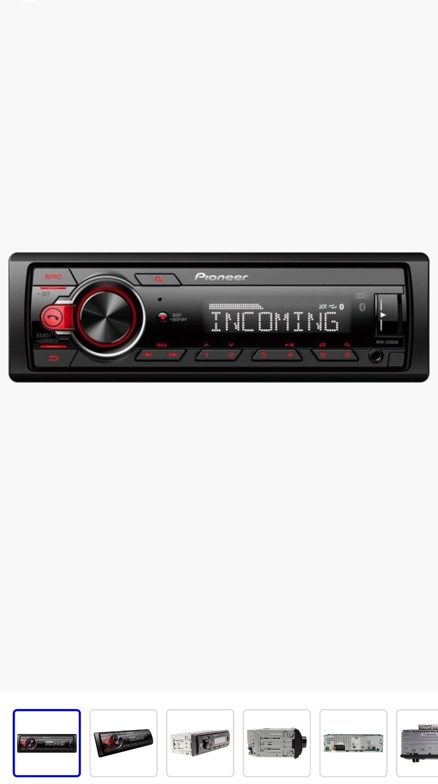 Pioneer Autoradio met Bluetooth en USB, Ophalen, Zo goed als nieuw