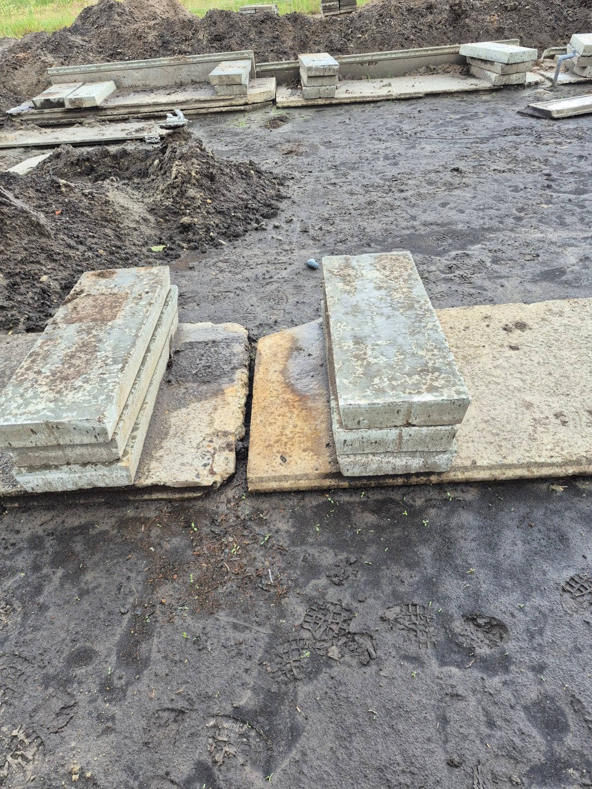 Betonblokken te koop, Doe-het-zelf en Verbouw, Overige Doe-het-zelf en Verbouw, Ophalen