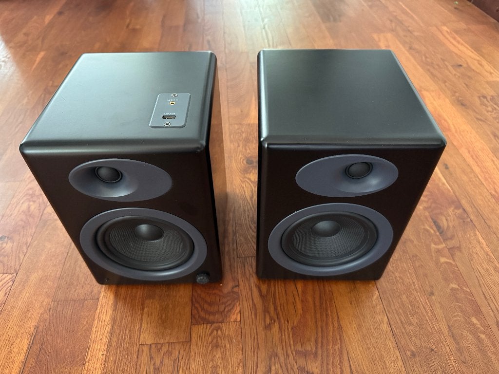 Te koop set Audioengine 5 active speakers, Computers en Software, Pc speakers, Ophalen of Verzenden, Zo goed als nieuw, Overige typen