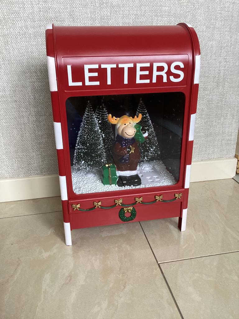 Kerstdecoratie brievenbus, Diversen, Kerst, Ophalen, Zo goed als nieuw