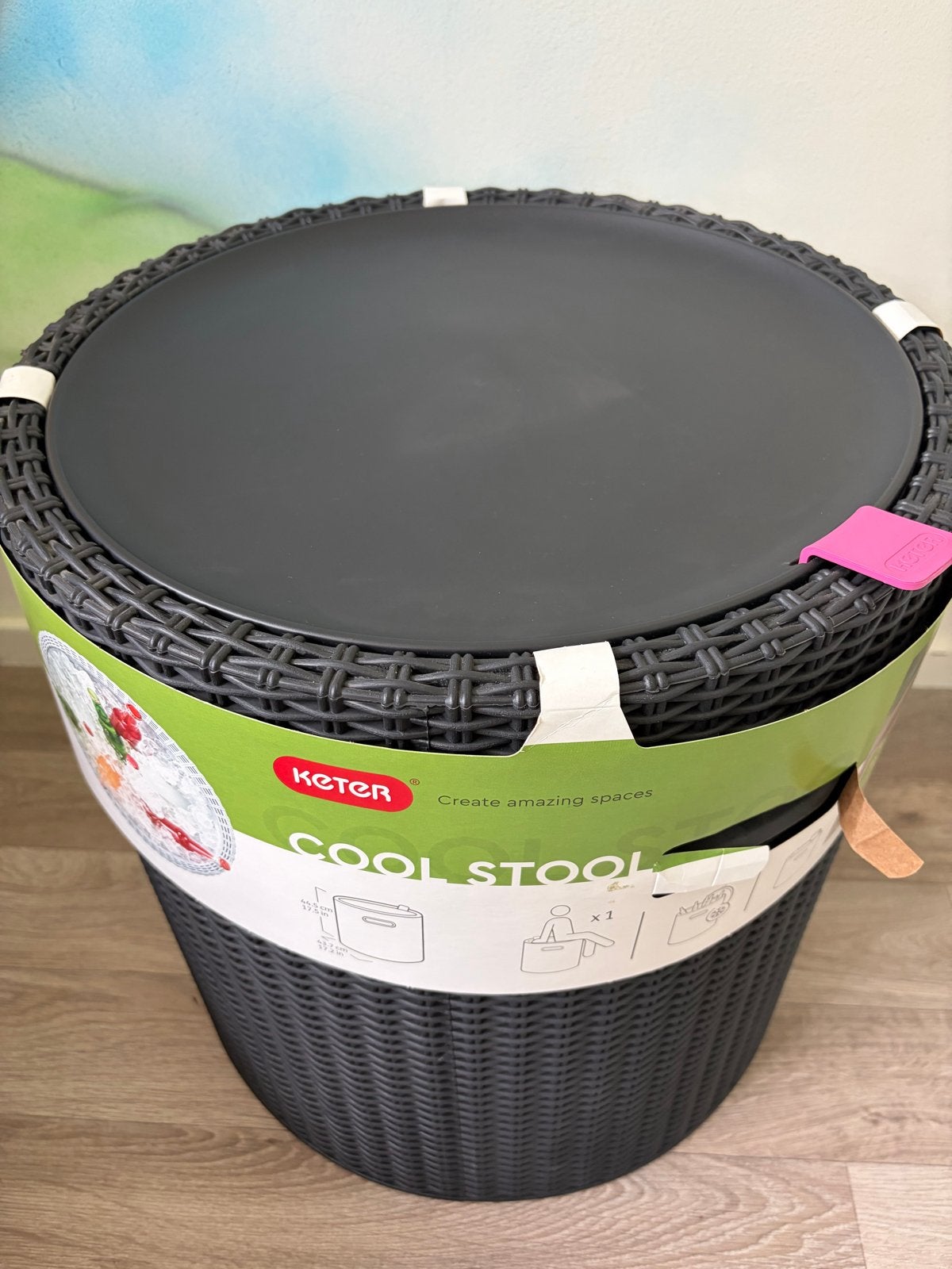 Keter Cool Stool - Koelbox en bijzettafel in één, Ophalen, Nieuw