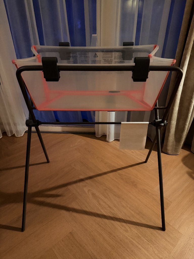 Stokke Flexi Bath met Badstandaard, Kinderen en Baby's, Zo goed als nieuw, Badje, Standaard, Ophalen