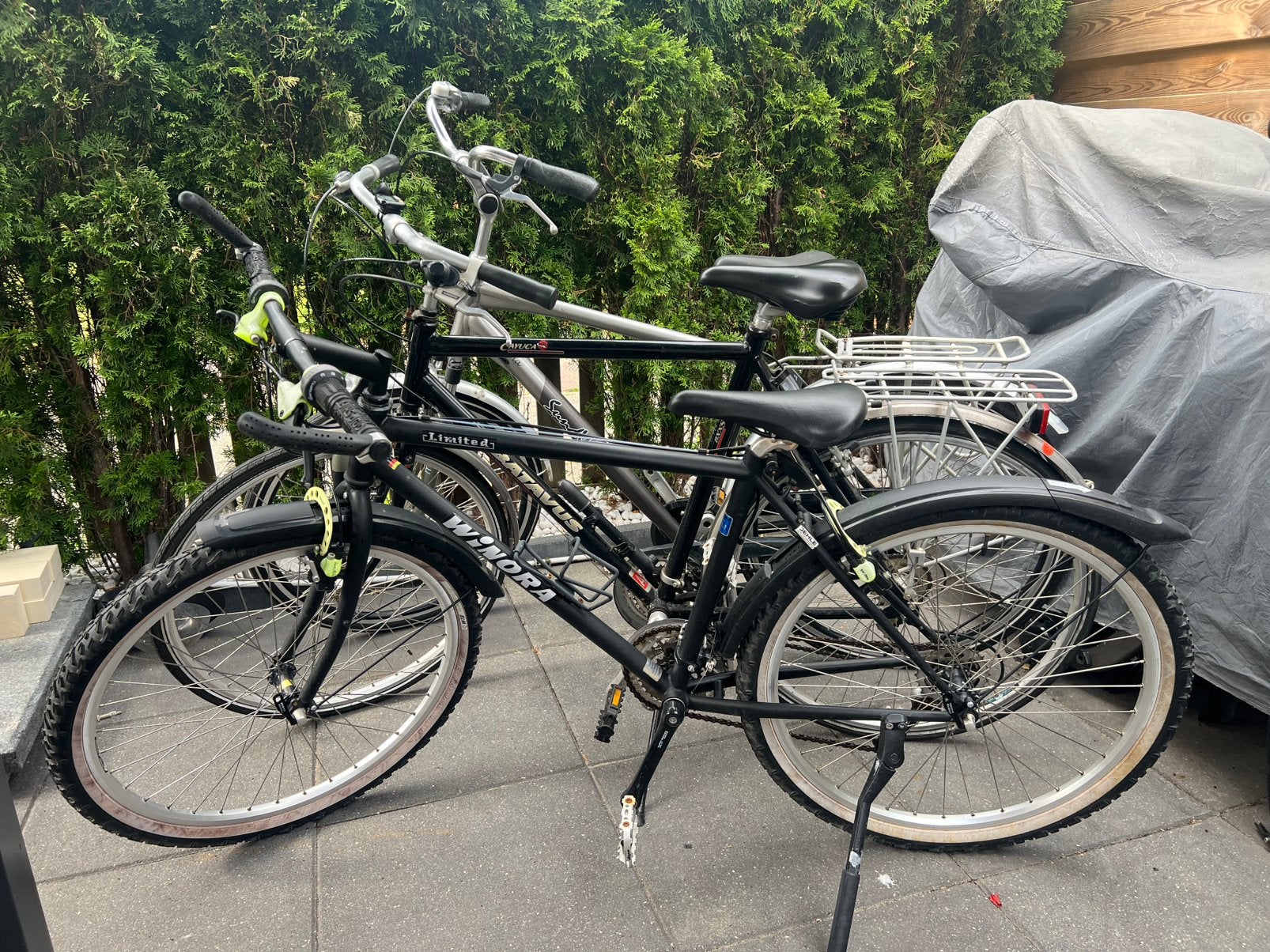 Batavus en twee ander, Ophalen, Zo goed als nieuw, Minder dan 10 versnellingen, Batavus