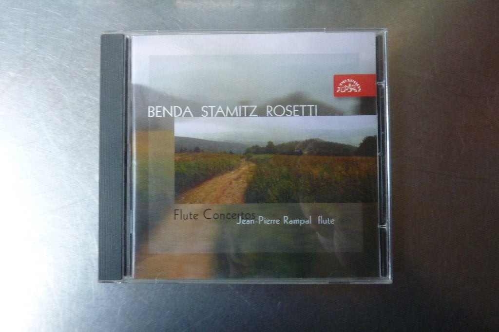 Benda, Stamitz, Rosetti Jean-Pierre Rampal - Flute Concertos, Overige typen, Ophalen of Verzenden, Zo goed als nieuw, Barok
