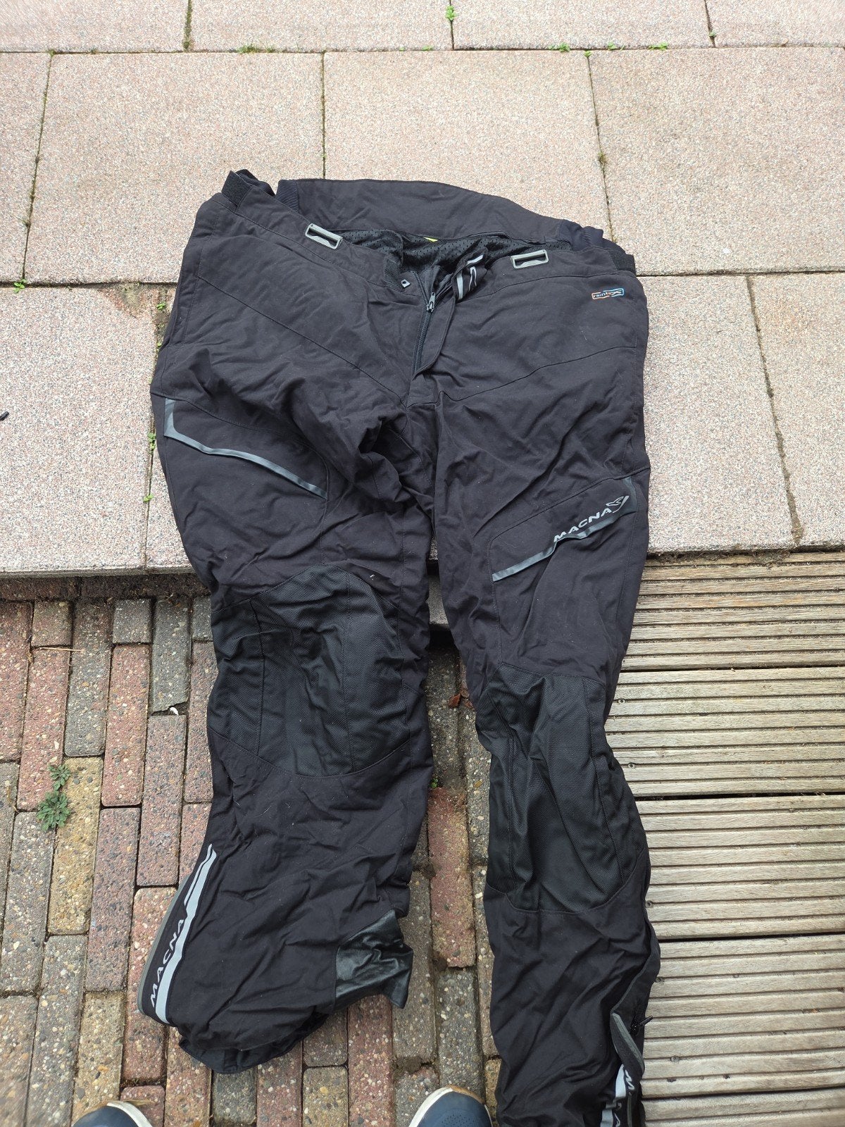 Macna Raintex motorbroek - Maat 5XL, Ophalen, Heren, Broek | textiel, Tweedehands