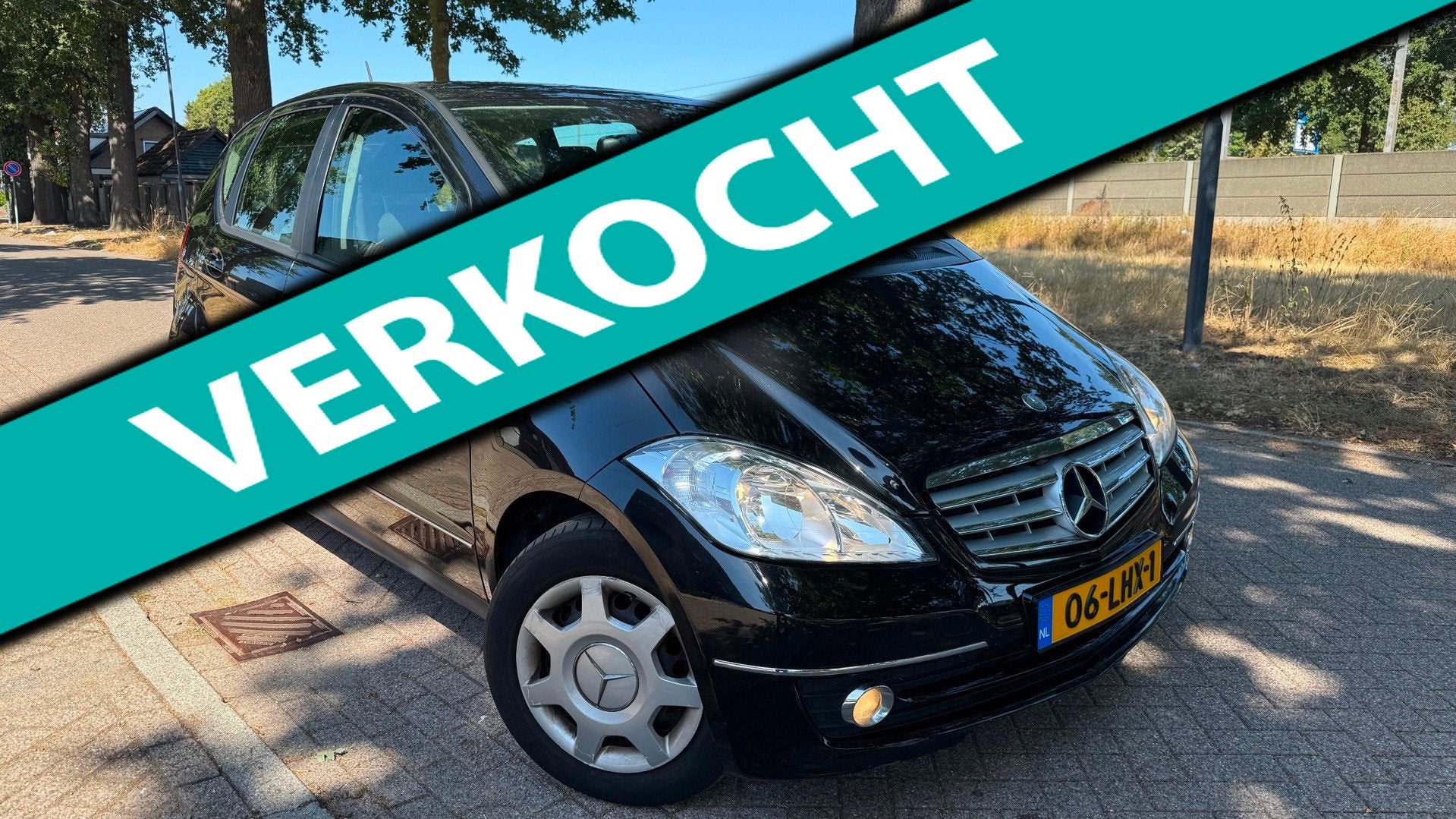 Mercedes-Benz A-klasse 160 Business Class Avantgarde AUTOMAA, Auto's, 15 km/l, Leder en Stof, Zwart, Navigatiesysteem