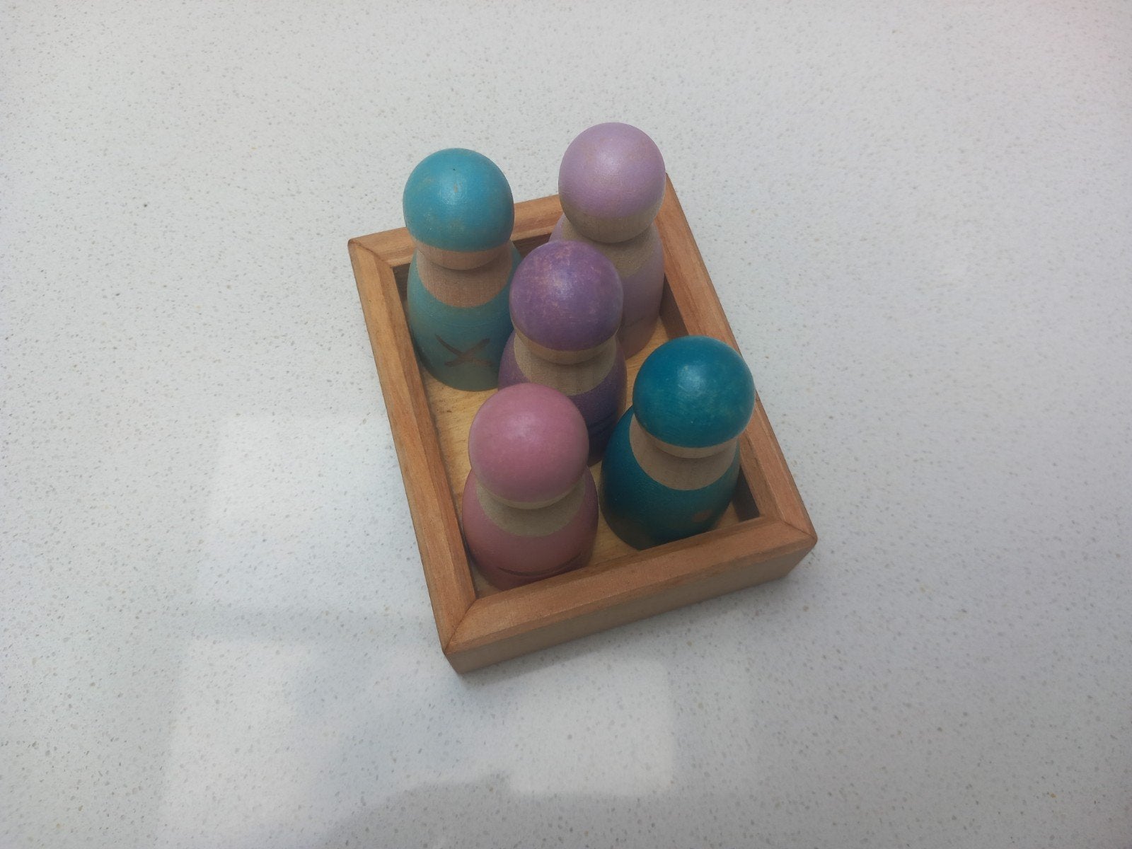 Grimm's Rekenvriendjes - Houten Telpoppetjes, Ophalen of Verzenden, Gebruikt, Rekenen