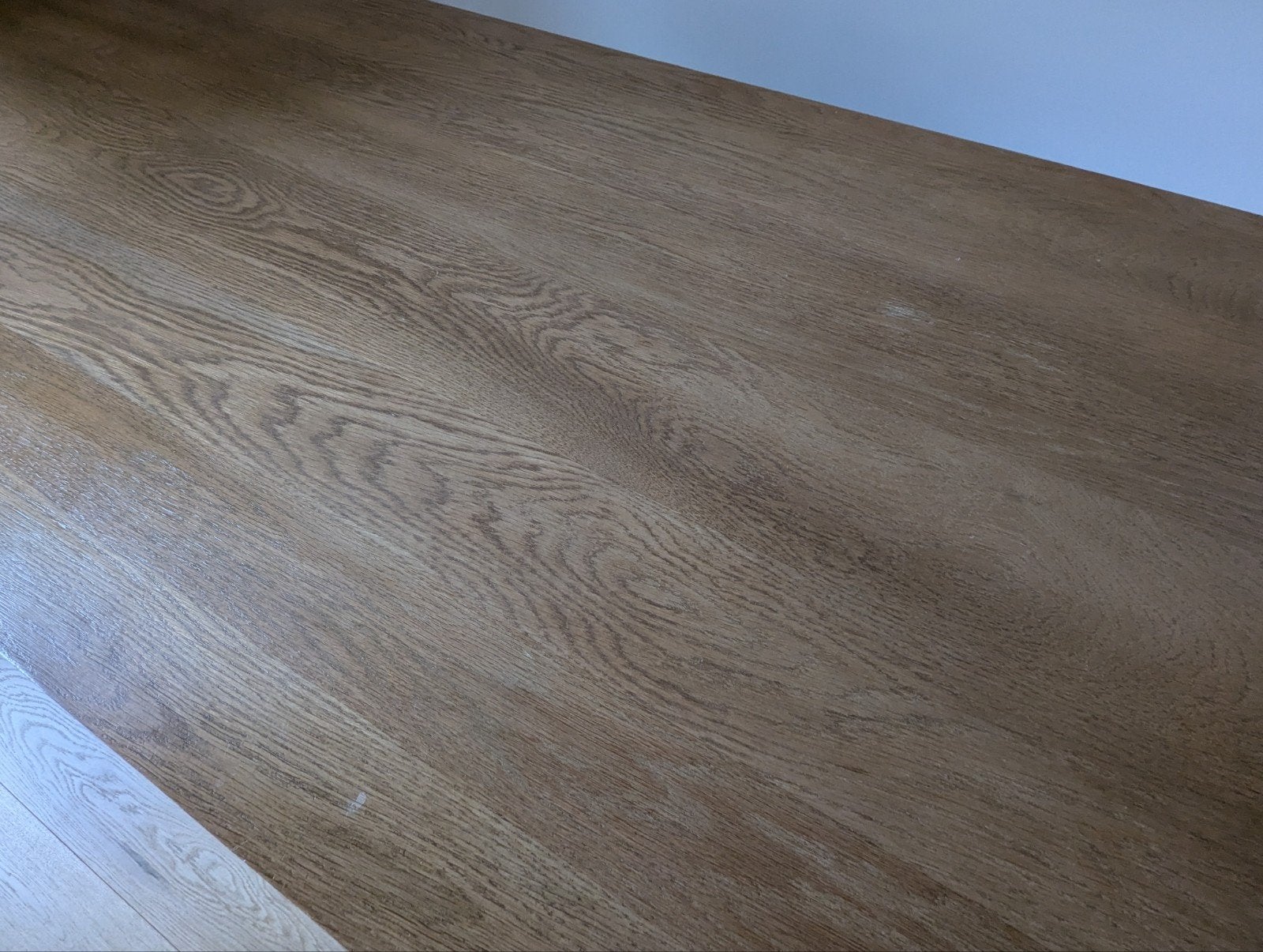 Massief houten eettafel 90x220 cm, Huis en Inrichting, Tafels | Eettafels, Gebruikt, 200 cm of meer, Vijf personen of meer, Rechthoekig
