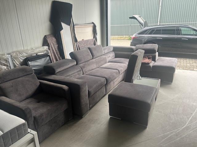 Compleet Bankstel, Ophalen, Gebruikt, 300 cm of meer, Vierpersoons of meer