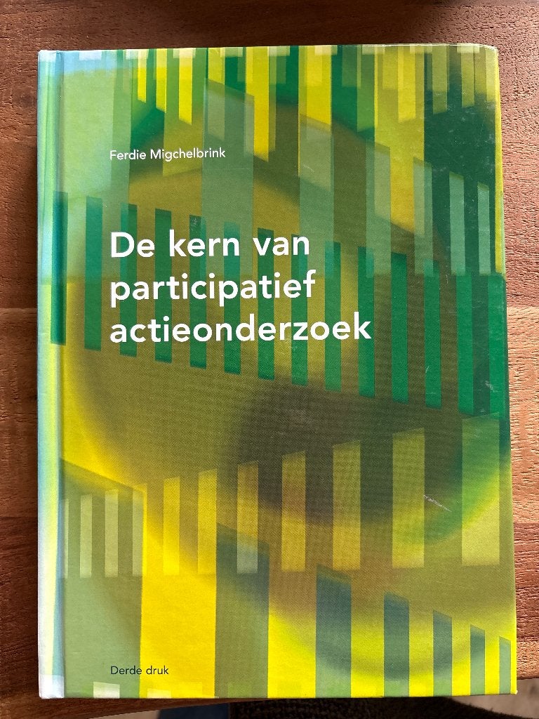 De kern van participatief actieonderzoek - Migchelbrink, Boeken, Zo goed als nieuw, Ferdie Migchelbrink, Gamma, HBO