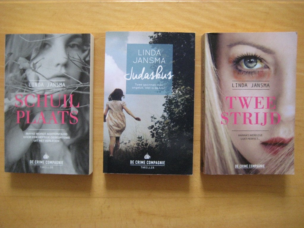 Linda Jansma (3x) samen €5,00, Ophalen of Verzenden, Gelezen, Linda Jansma