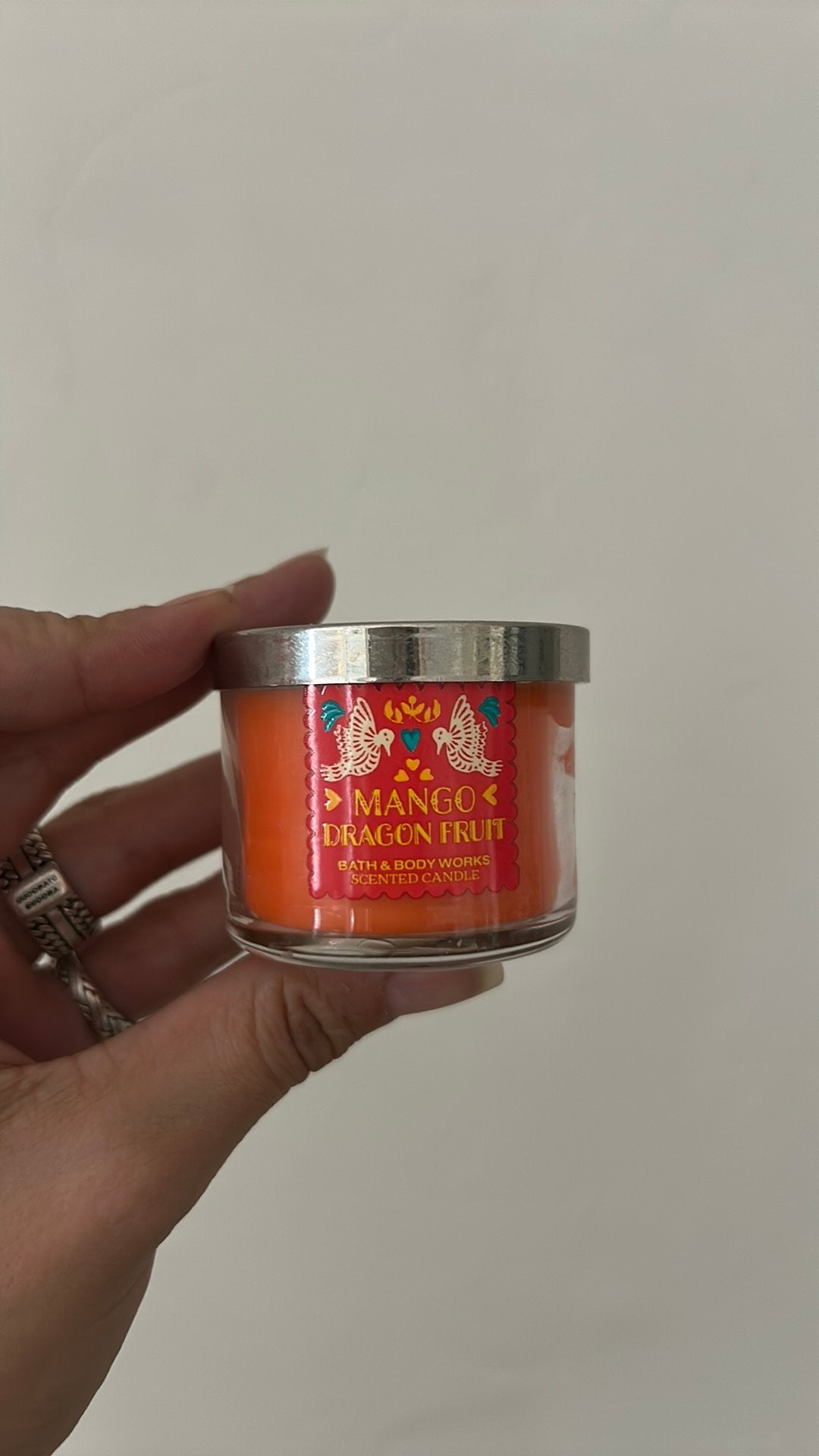 Bath & body works mini kaars mango dragon fruit, Verzenden, Nieuw, Kaars